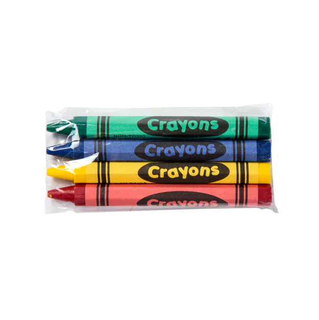 4-Pack Wrapped Crayons
