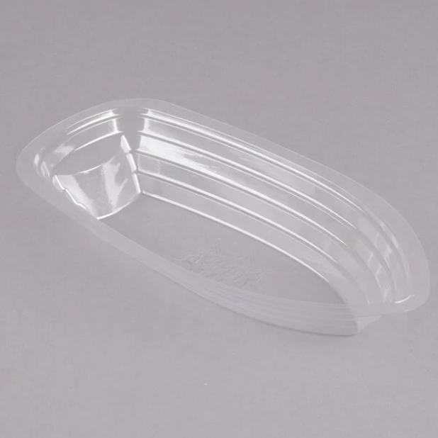 8 oz. Clear Plastic Banana Split Boat