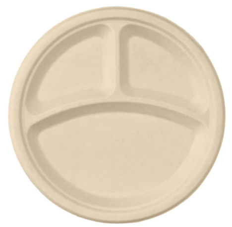 Compostable Molded-Fiber Plates