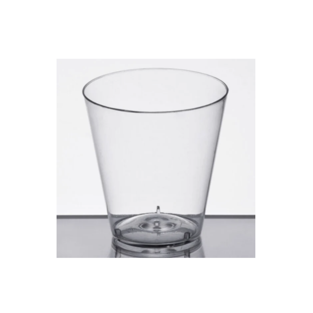 2oz Clear Plastic Shot Glass