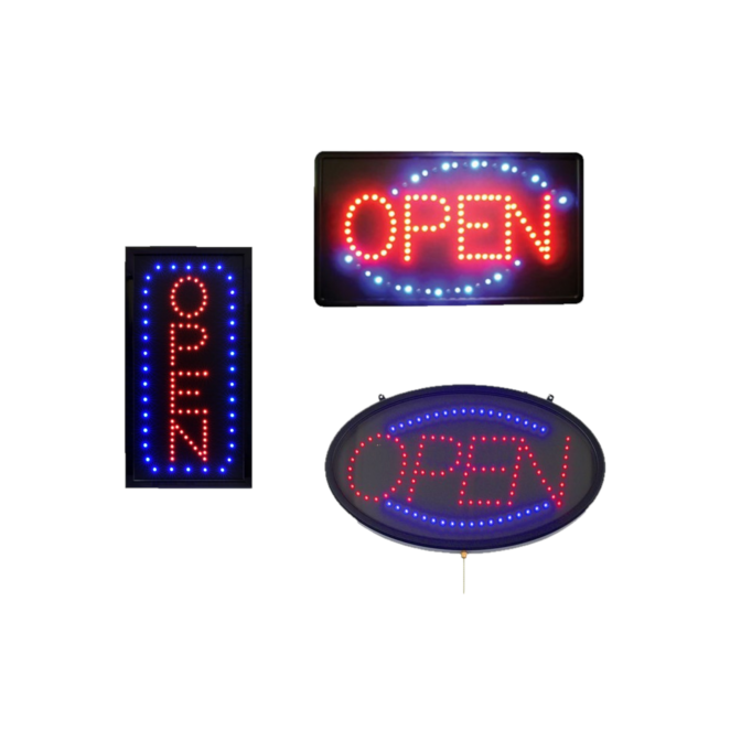 LED "Open" Sign