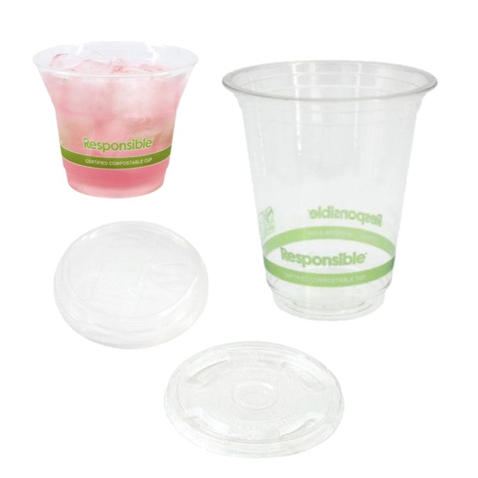 Compostable Cold Cup & Lids