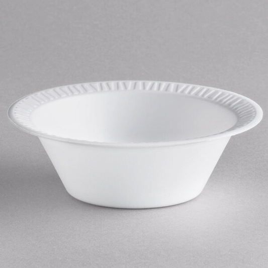 10-12oz White Foam Bowl