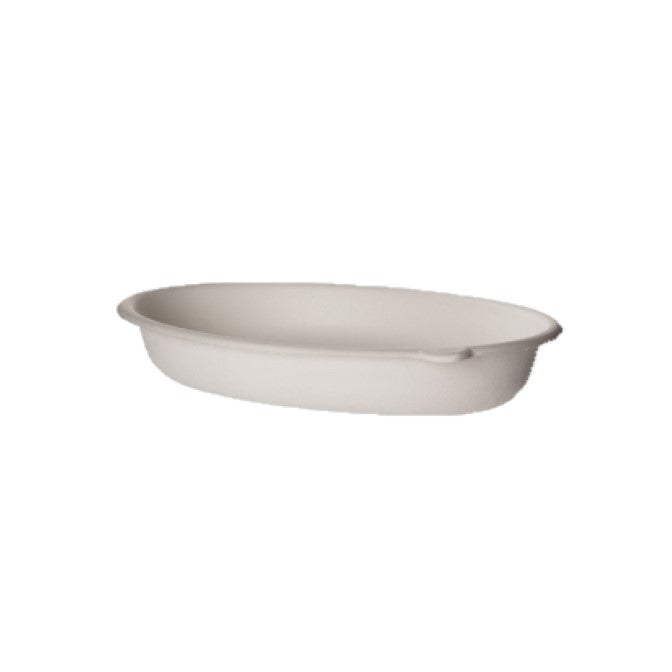 Compostable Molded-Fiber Bowls & Plastic Lids