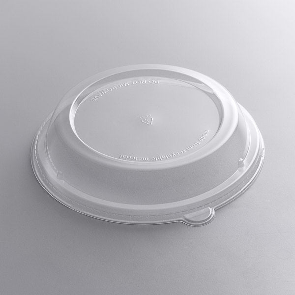 Compostable Molded-Fiber Bowls & Plastic Lids