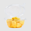 Tamper-Resistant Hinged Container with Dome Lid