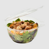 Tamper-Resistant Hinged Container with Dome Lid