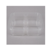 Shallow 4-Compartment Compostable Container & Lid