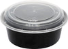 Round Two-Piece To-Go Container w/ Lid