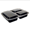 Rectangular Two-Piece To-Go Container w/ Lid