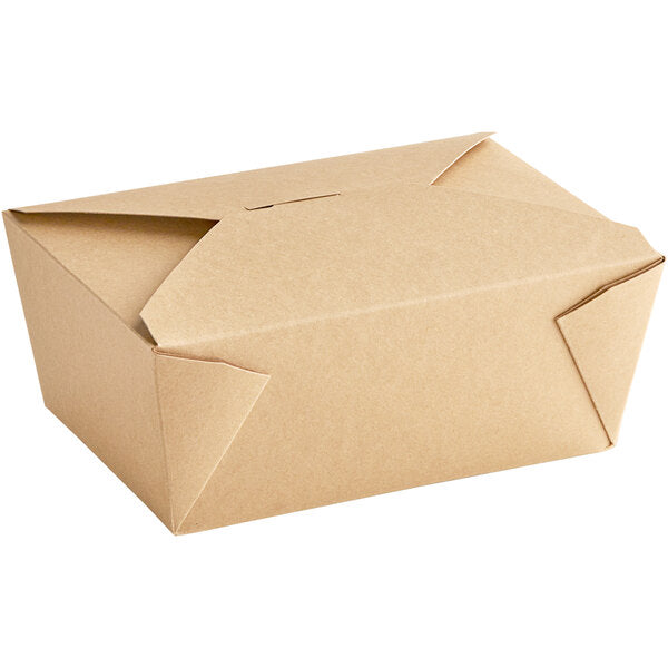 Kraft Paper To-Go Box – Queen City Restaurant Supply