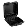 6" x 6" 1-Compartment Hinged To-Go Food Container