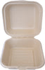 6" x 6" 1-Compartment Hinged To-Go Food Container