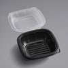 6" x 6" 1-Compartment Hinged To-Go Food Container