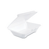 9" x 6" 1-Compartment Hinged To-Go Food Container