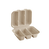 3-Compartment Taco Clamshell