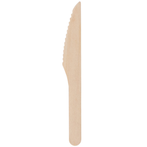 6 1/2" Compostable Wooden Knives