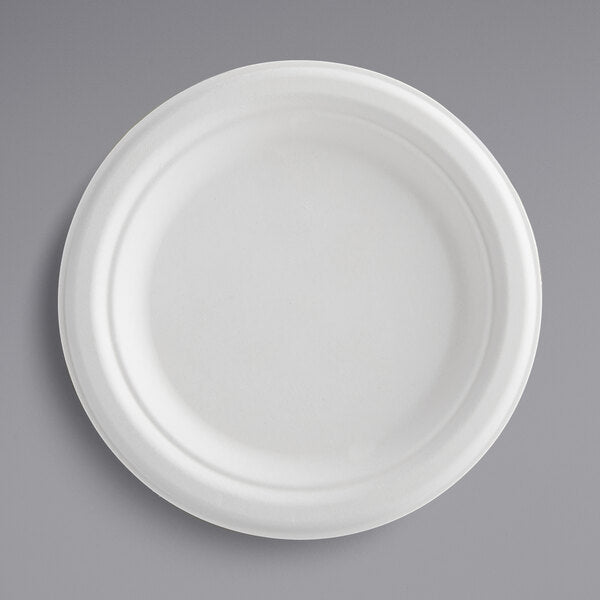 Compostable  Molded-Fiber Plates