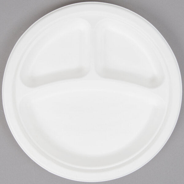 Compostable  Molded-Fiber Plates