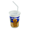 Themed Kids Cup/Lid/Straw Set