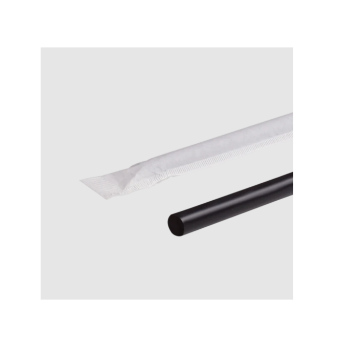 Wrapped Plastic Straws