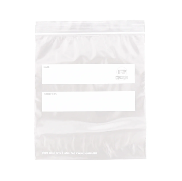 Double Zipper Plastic Bag