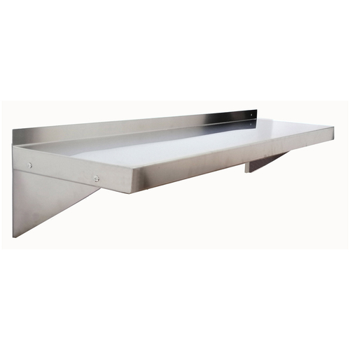 Wall-Mount Stainless Steel Shelf (Atosa)